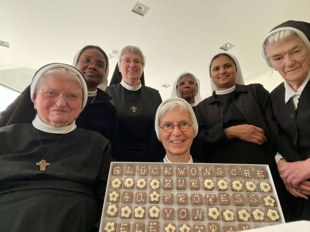 40-jähriges Professjubiläum von Sr. Katharina