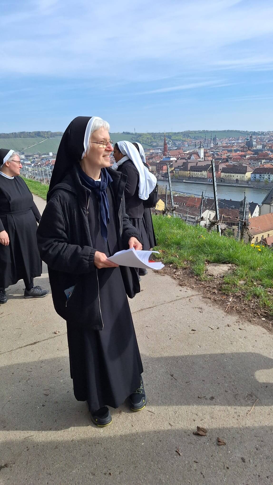 Sr. Katharina gibt einen Impuls