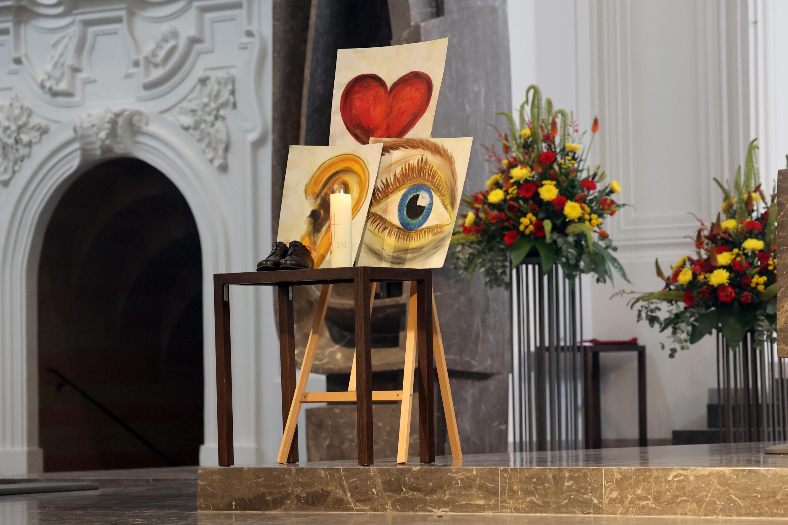 Die Symbole von der Gabenprozession