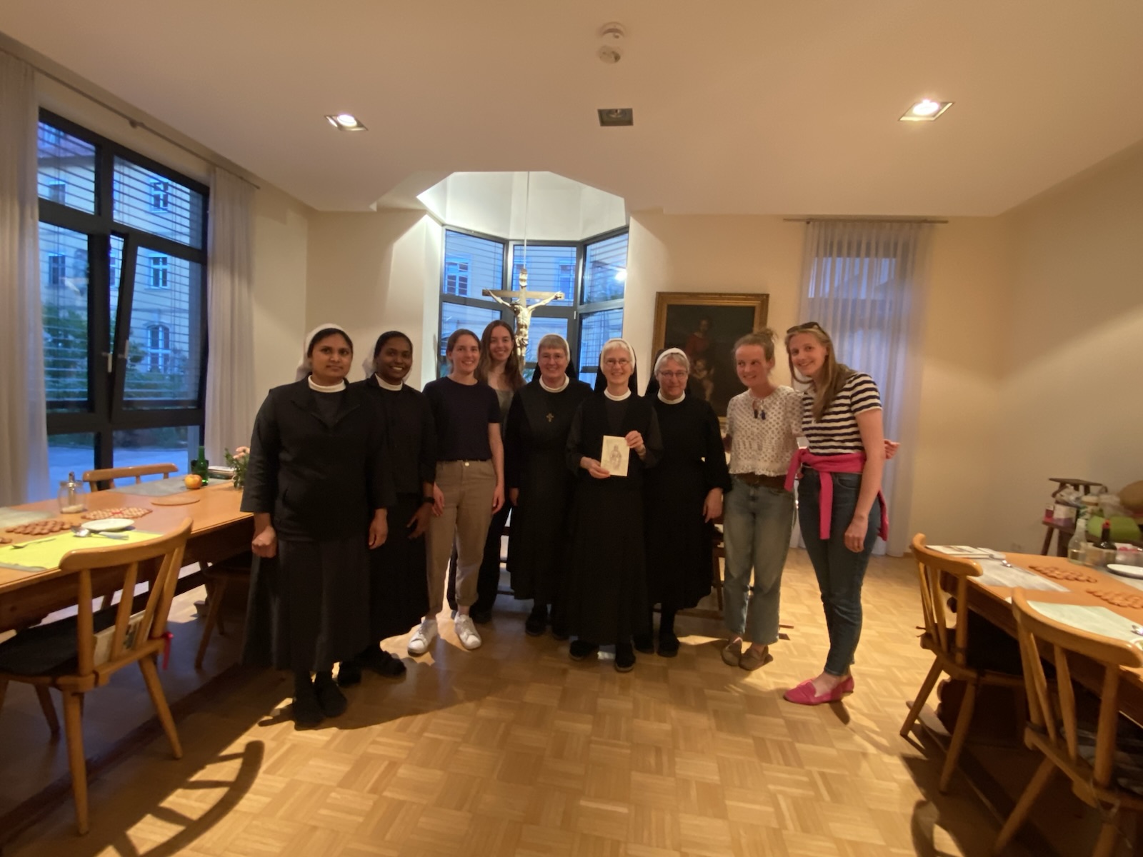 Gruppenfoto im Refektorium