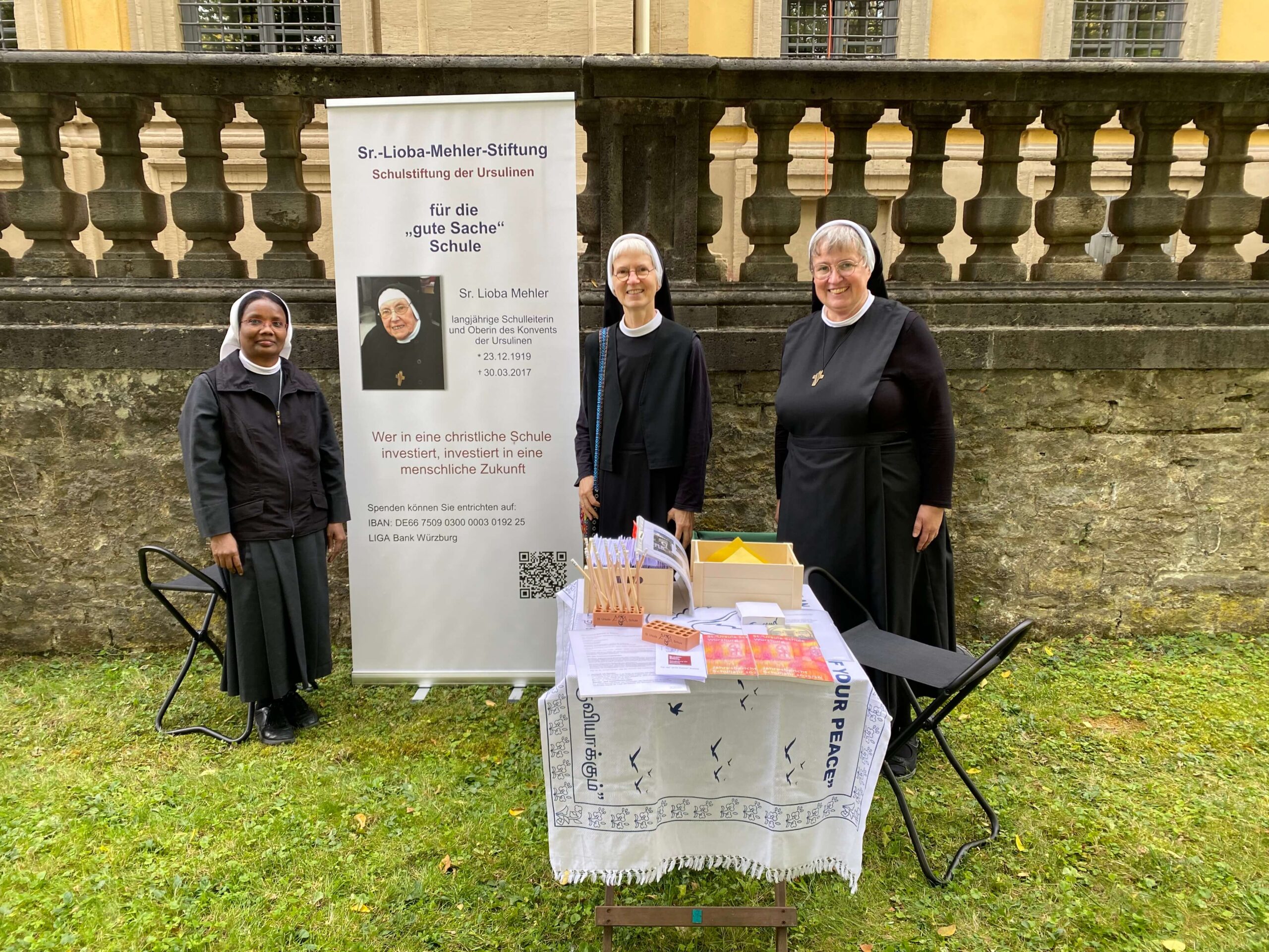 Unser Stand von der Sr.-Lioba-Mehler-Schulstiftung